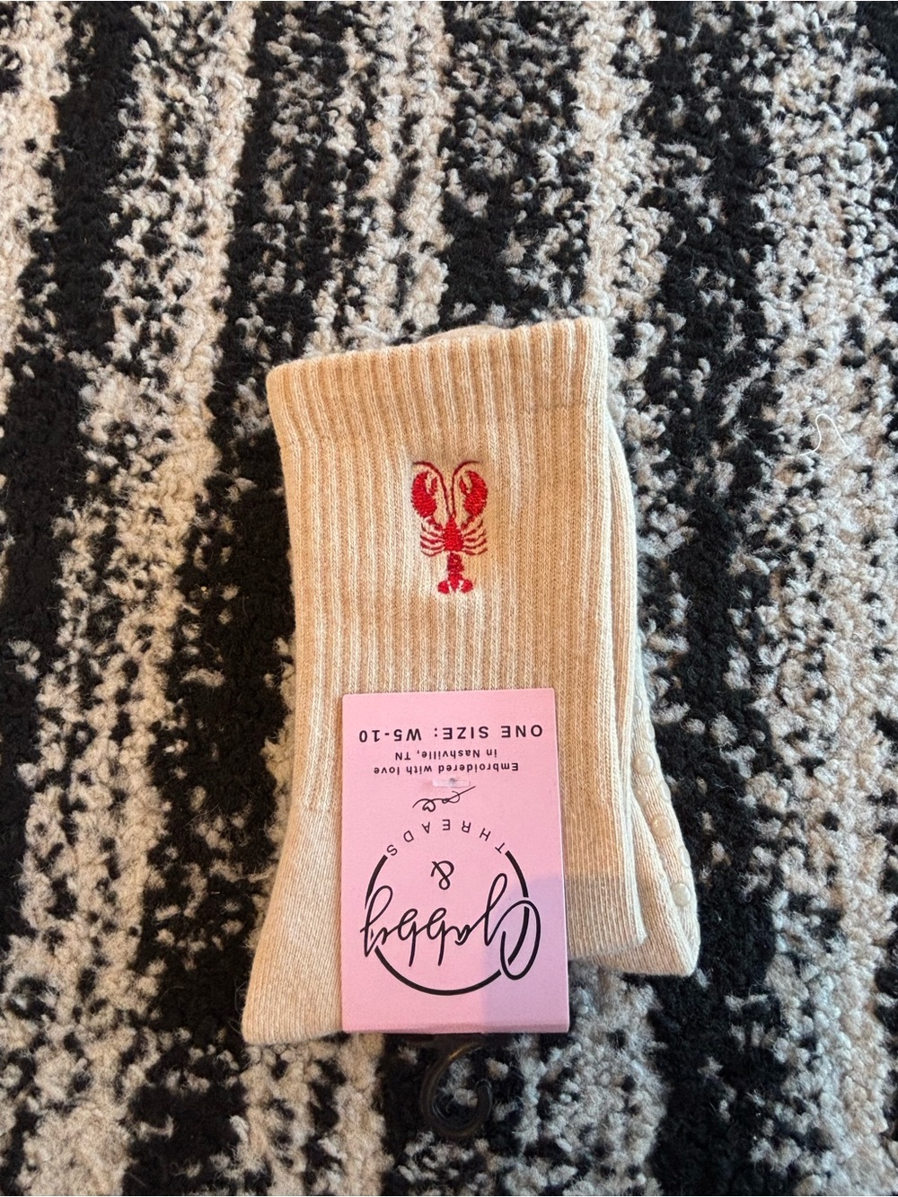 Gabby and Threads Women's Grip Socks